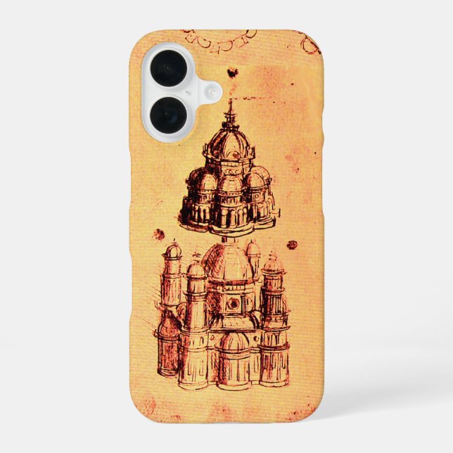 RENAISSANCE ARCHITECTURAL PROJECT,ARCHITECT iPhone 16 CASE (Back)