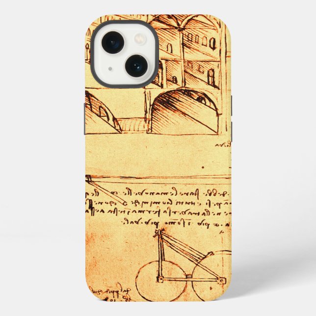 RENAISSANCE ARCHITECTURE,ARCHITECT,ENGINEER iPhone CASE (Back)