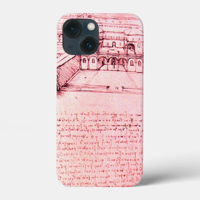 RENAISSANCE ARCHITECTURE,ARCHITECT,ENGINEER,pink Case-Mate iPhone Case (Back)
