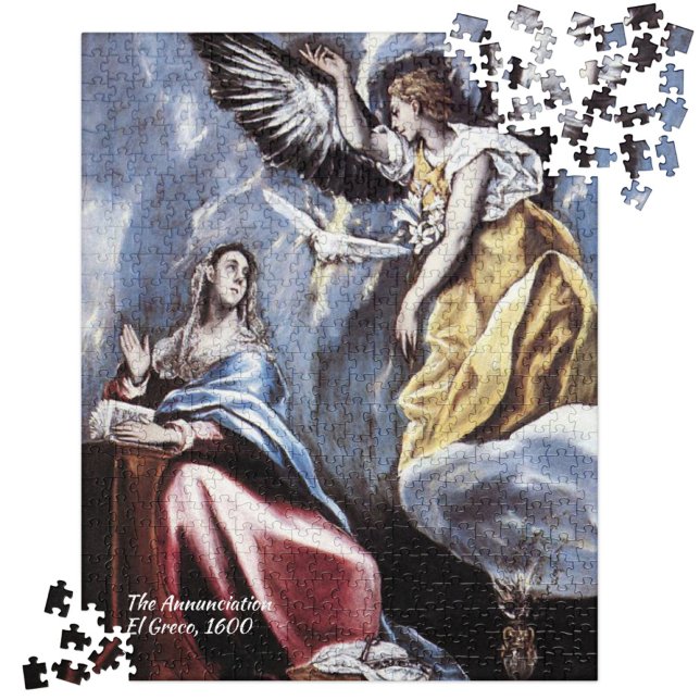 Renaissance Art El Greco Annunciation Advent Jigsaw Puzzle (Creator Uploaded)