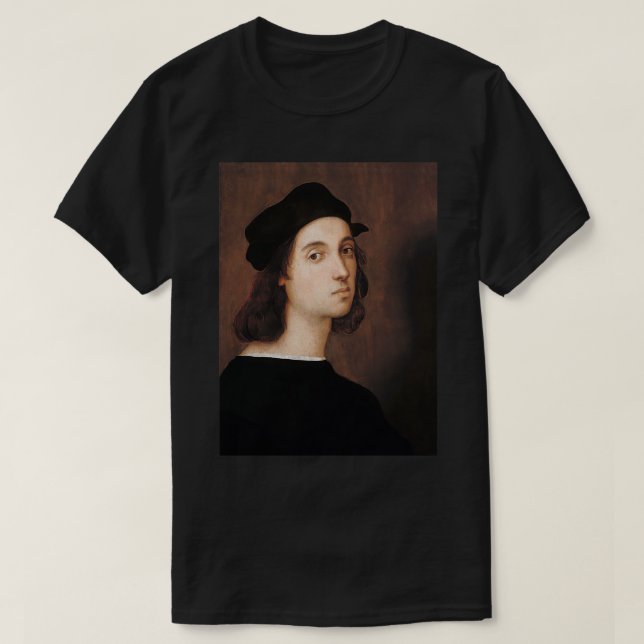 Renaissance Art Raphaelx27s Selfportrait 1506 T-Shirt (Design Front)