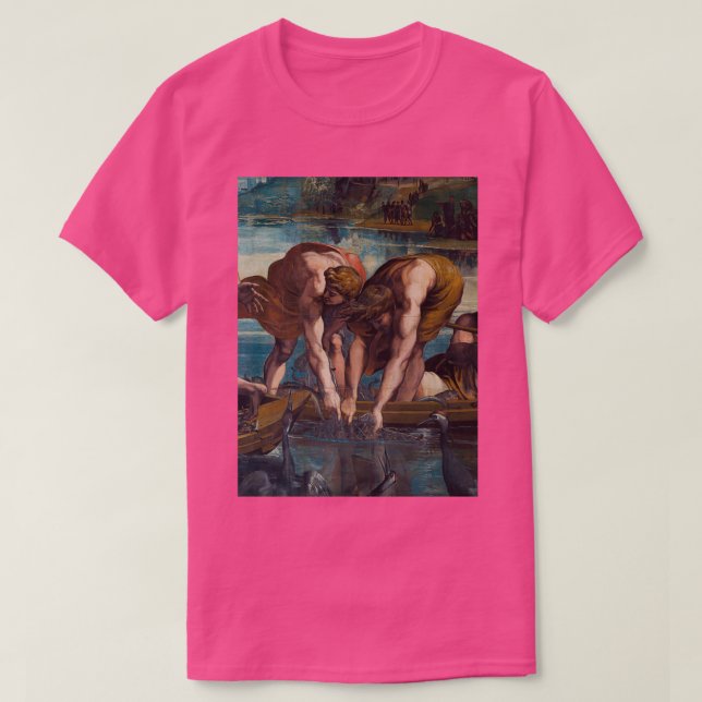 Renaissance Art Raphaelx27s The Miraculous Draft o T-Shirt (Design Front)