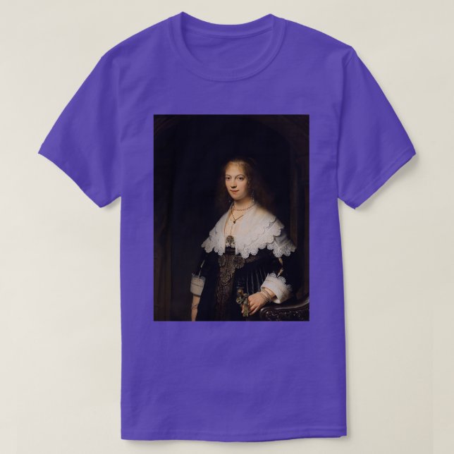 Renaissance Art Rembrandt fine art T-Shirt (Design Front)