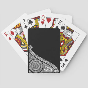 RENAISSANCE Back and White  Playing Cards