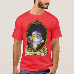 Renaissance Bird Baroness Cordelia de Azule A Blue T-Shirt