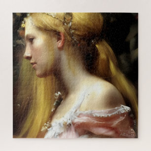 Renaissance Blonde Goddess Jigsaw Puzzle