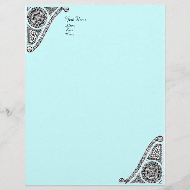 RENAISSANCE,blue Customized Letterhead (Front)