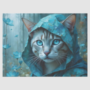 Renaissance Cat Birthday Tissue Paper
