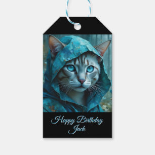Renaissance Cat Gift Tags