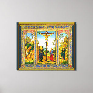 Renaissance Crucifixion of Christ Canvas Print