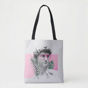 renaissance david sculpture stylish t-shirt and ap tote bag