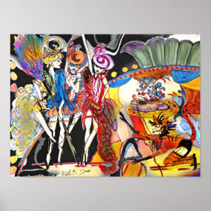 Renaissance Deco Cirque Series Poster