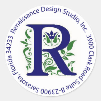 Renaissance Design Studio, Inc. Address Label