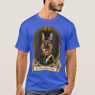 Renaissance Dog Sir Helmut Werner Schfer A German  T-Shirt