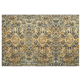 Renaissance Era Fruit & Floral Pattern  Fabric