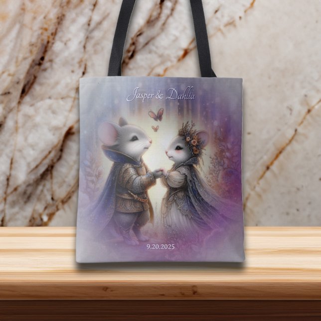 Renaissance Fairytale Forest Fantasy Wedding Tote Bag (Creator Uploaded)