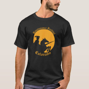 Renaissance Festival Colorado Knight Horse  T-Shirt