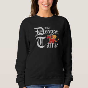 Renaissance Festival Mediaeval Dragon Tamer Kids R Sweatshirt