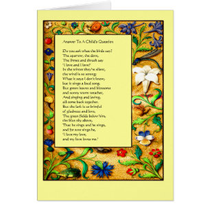 Renaissance Garden - Children's Verse