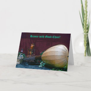 Renaissance Good Cheer card