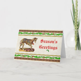 Renaissance Greyhound Christmas Card
