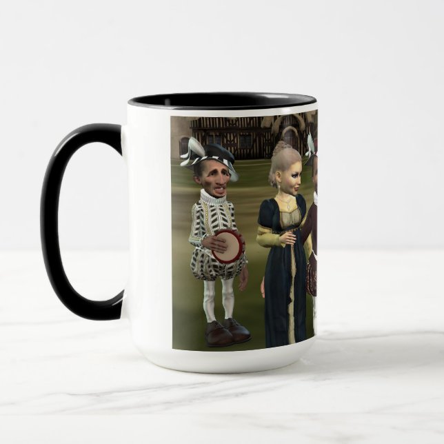 Renaissance Groupies Mug (Left)