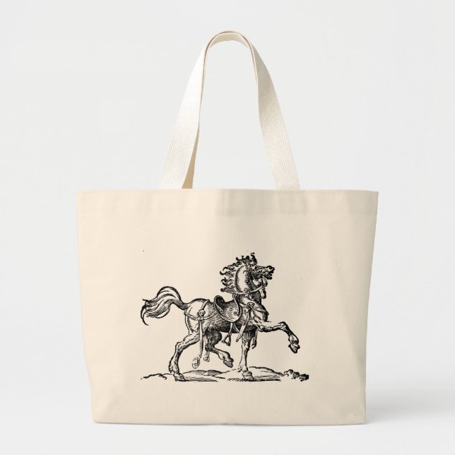 Renaissance Horse No. 3 on Tote Bag (Front)