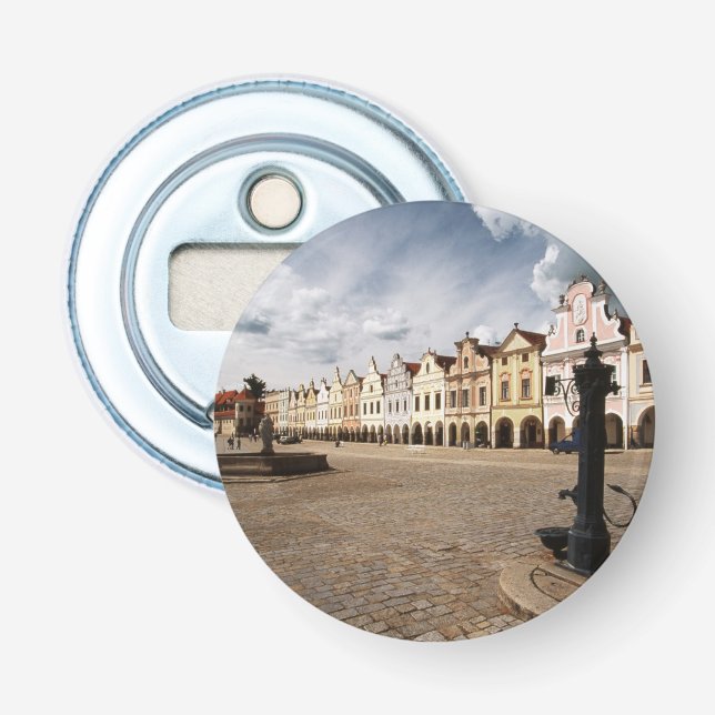 Renaissance Houses Bottle Opener (Front)