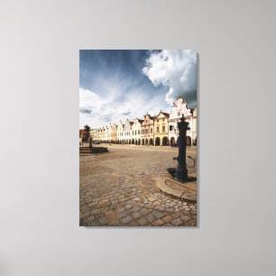 Renaissance Houses Canvas Print