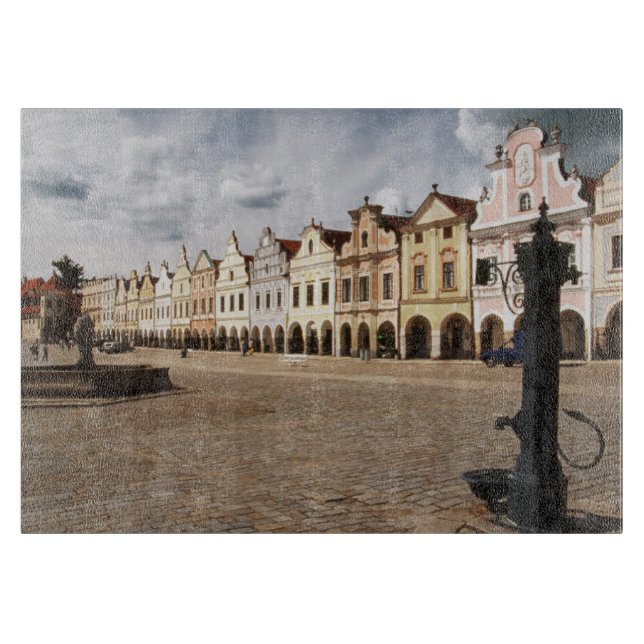 Renaissance Houses Cutting Board (Front)