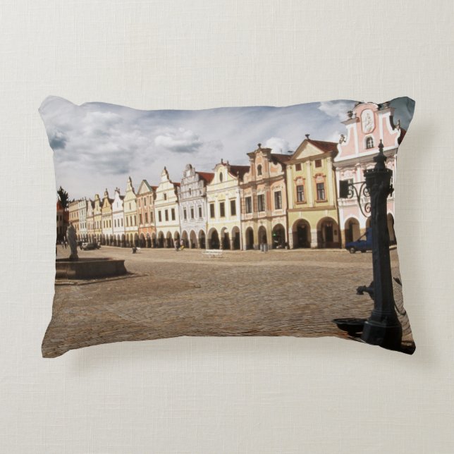 Renaissance Houses Decorative Cushion (Front)
