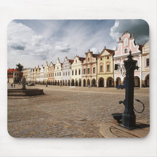 Renaissance Houses Mouse Mat (Front)