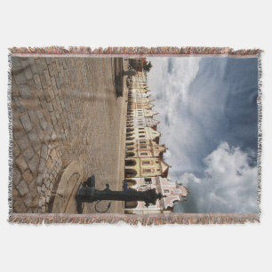 Renaissance Houses Throw Blanket
