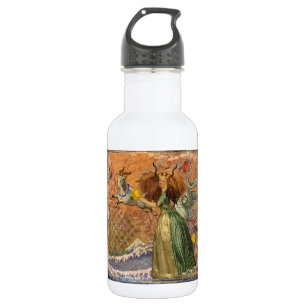 Renaissance Lady Capricorn Fantasy Vintage Zodiac 532 Ml Water Bottle