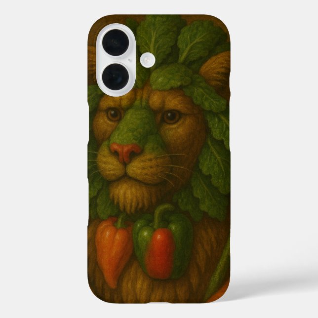 Renaissance Lion Portrait Case-Mate iPhone Case (Back)
