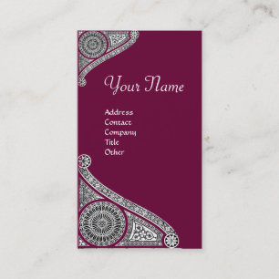 RENAISSANCE Monogram Business Card