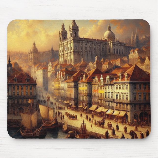 Renaissance oil painting mouse mat (Front)