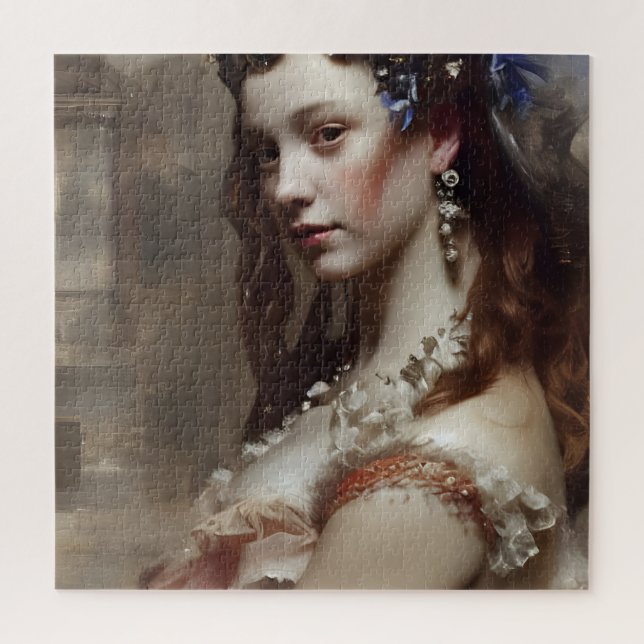 Renaissance Princess  AI generated fantasy art Jigsaw Puzzle (Vertical)