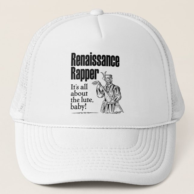 Renaissance Rapper Trucker Hat (Front)