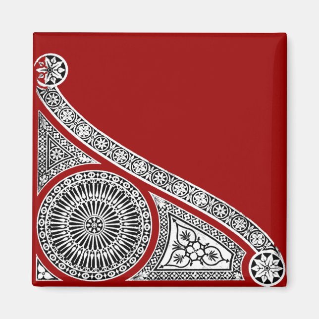 RENAISSANCE red Magnet (Front)