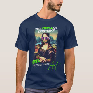 Renaissance Remix: Mona Lisa’s Eternal Connection T-Shirt