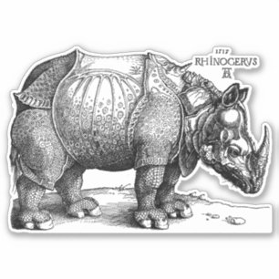 Renaissance Rhinoceros Albrecht Durer