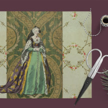 Renaissance Royalty Decoupage Tissue Paper