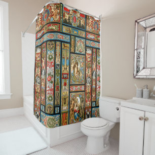 Renaissance Themes Textiles and Fabrics Shower Curtain