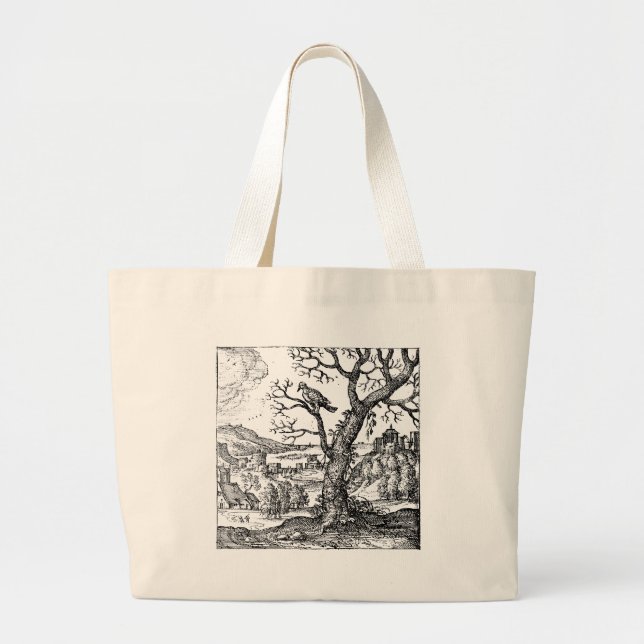 Renaissance Turtle Dove on Tote Bag (Front)