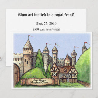 Renaissance Village Invitation