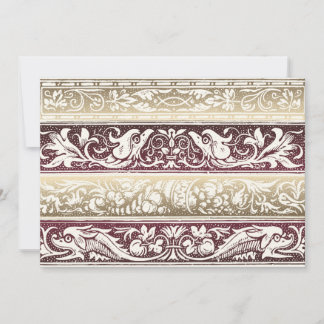 Renaissance Wedding Invitations