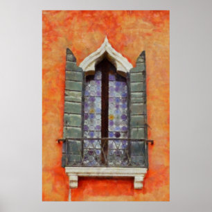 Renaissance Window Poster