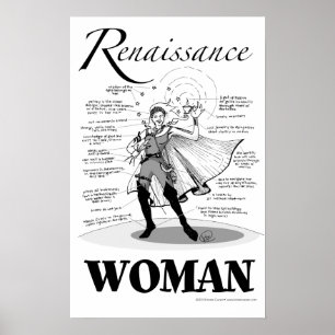 Renaissance Woman Poster