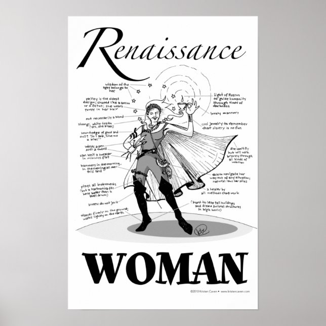 Renaissance Woman Poster (Front)